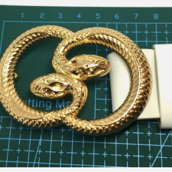 Fashion Gold Snake buckle belt - Picture 6 of 7